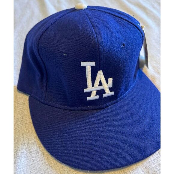 LA Dodgers Size 6 3/4 Hat New Era Diamond Collection Fitted Vintage - Picture 2 of 8